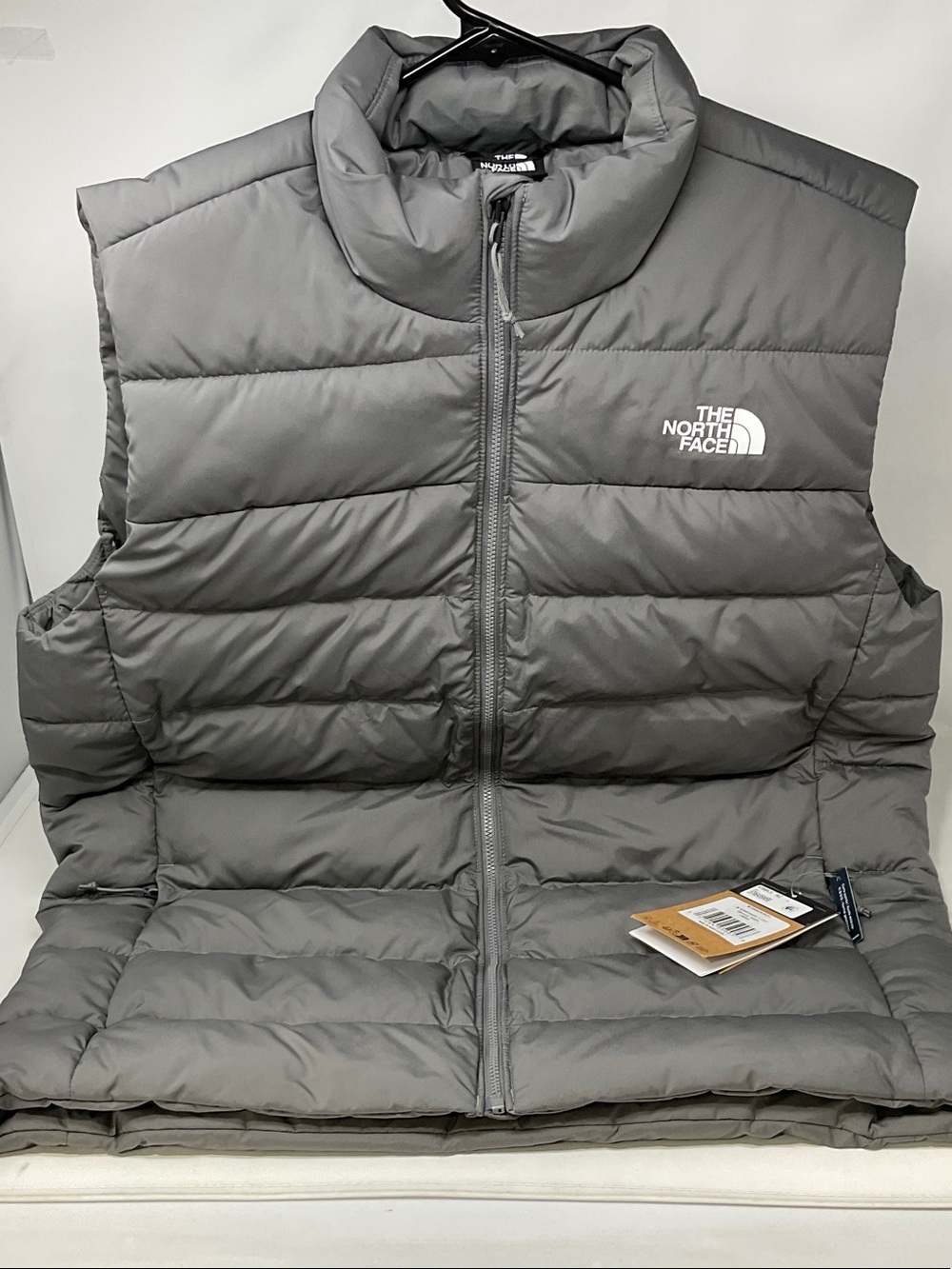 The North Face Gray Aconcagua 3 Insulated Men's Vest